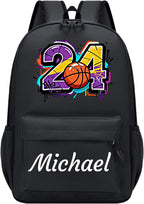 Personalized Varsity Initial Backpack