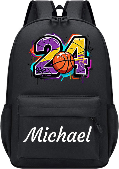 Personalized Varsity Initial Backpack