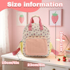 Personalized Strawberry Toddler Backpack