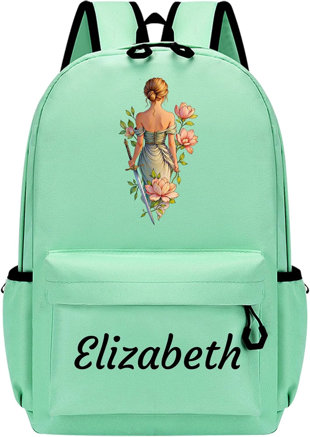 Personalized Varsity Initial Backpack