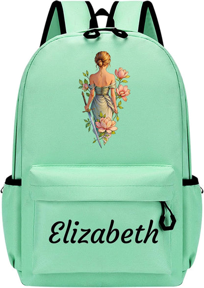 Personalized Varsity Initial Backpack