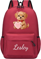 Personalized Varsity Initial Backpack