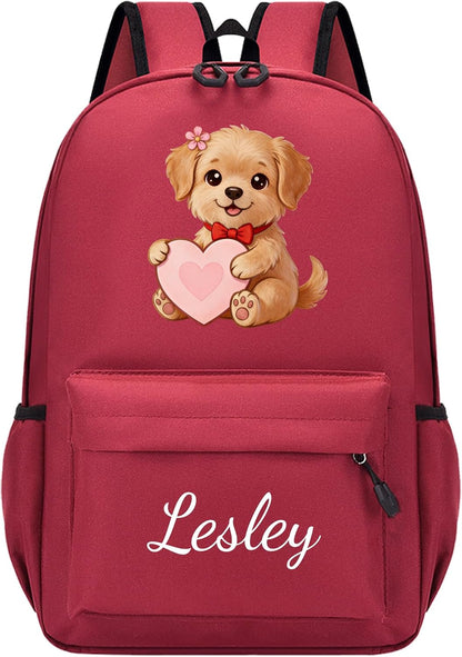 Personalized Varsity Initial Backpack
