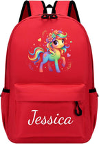 Personalized Varsity Initial Backpack