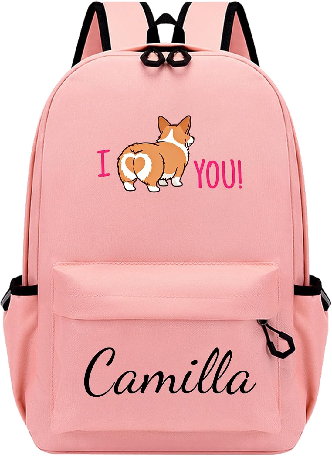 Personalized Varsity Initial Backpack