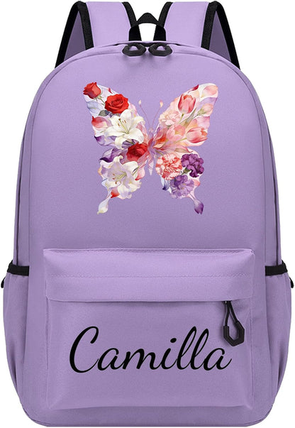 Personalized Varsity Initial Backpack