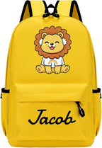 Personalized Varsity Initial Backpack