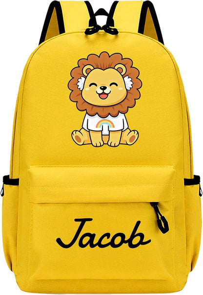 Personalized Varsity Initial Backpack