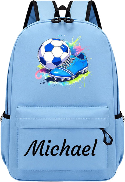 Personalized Varsity Initial Backpack