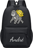 Personalized Varsity Initial Backpack