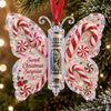 🔥Last Day 49% OFF🦋💵 Christmas Cash Gift Butterfly Ornament – Holiday Money Holder Keepsake 🎄✨