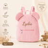 Personalized Corduroy Bear Kids Backpack