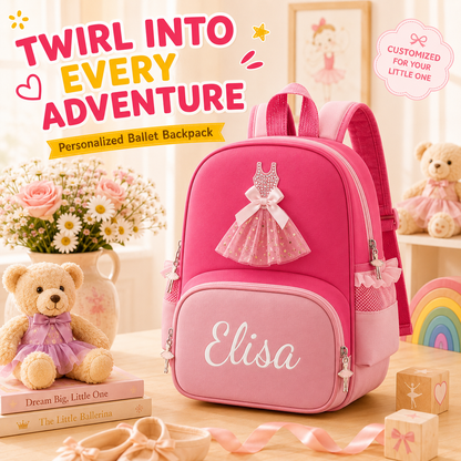 Personalized Ballet Belle Backpack