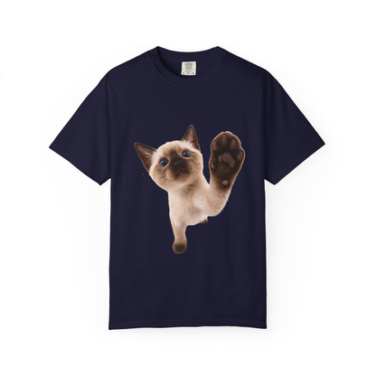 Reaching Paw Cat Tee