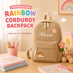 Personalized Meadow Corduroy Backpack