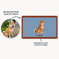 Pet Portrait Doormat