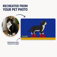 Graphic Pet Doormat