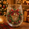 🔥🎁Christmas 3D Wine Glass Collection Gift Box Set✨🎅Magical Christmas  Glass Cup Collection