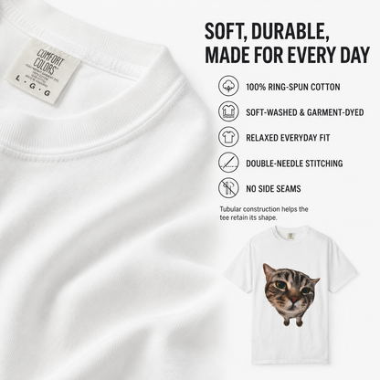 Two Paws Up Cat Tee