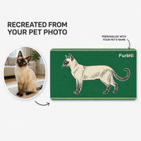 Green Sketch Pet Doormat
