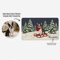 Winter Sled Pet Doormat