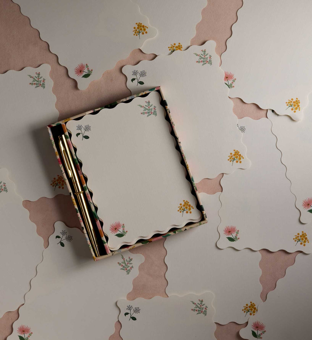 Briefpapier-Set – Dahlie