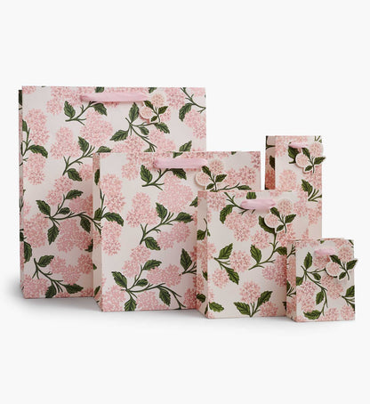 Geschenktasche „Rosa Hortensie“, groß