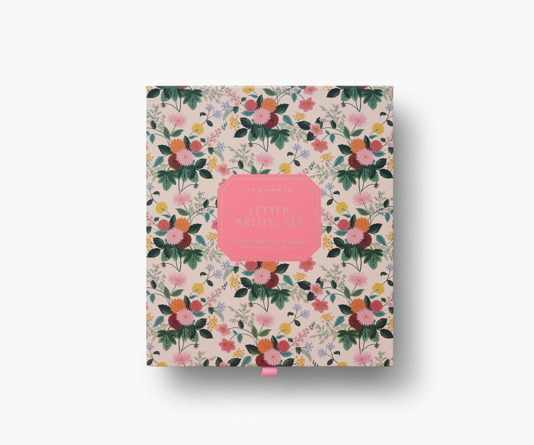 Briefpapier-Set - Dahlie
