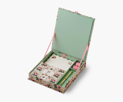 Briefpapier-Set - Dahlie