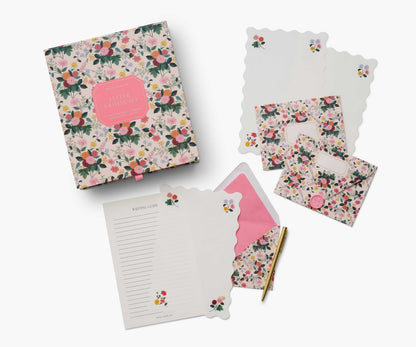 Briefpapier-Set - Dahlie