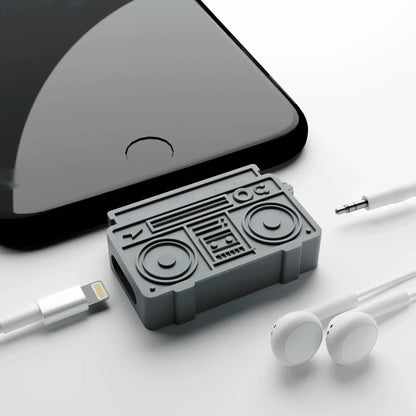 Boombox headphone splitter