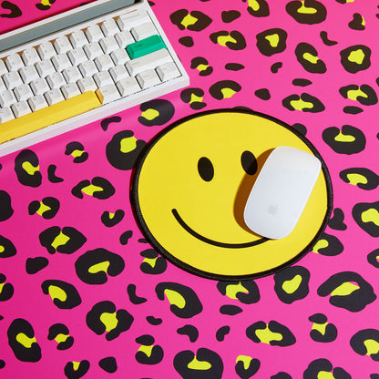 Schreibtischmauspad „Happy Face“