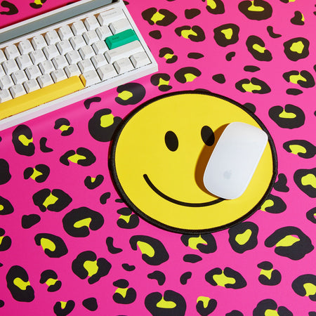 Schreibtischmauspad „Happy Face“