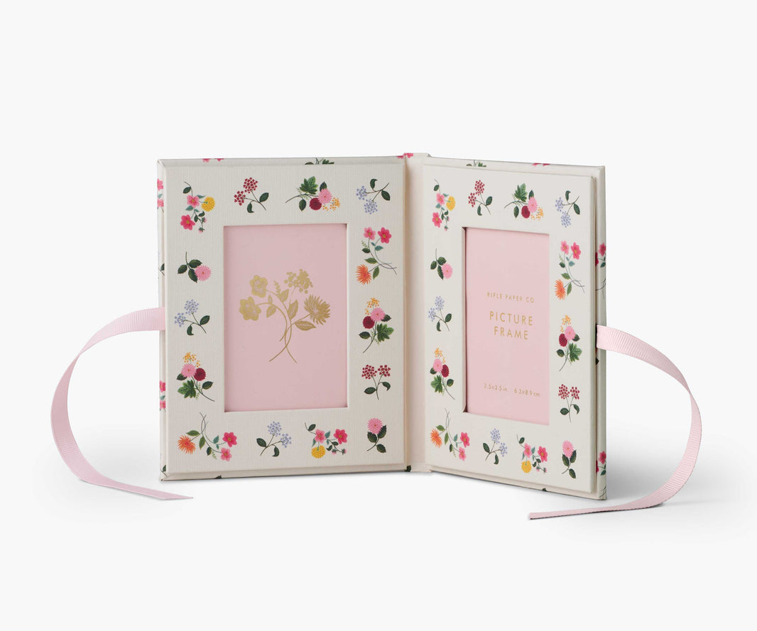 Passepartoutrahmen – „Ditsy Dahlia“-Muster