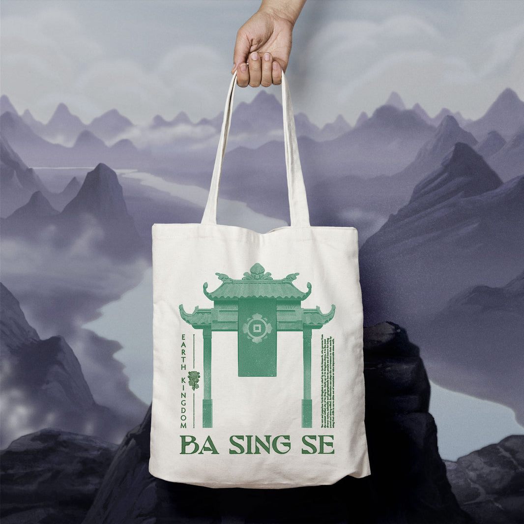 Avatar der Herr der Elemente Ba Sing Se Tragetasche von Fanattik