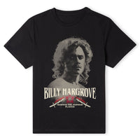 Official Stranger Things Billy Hargrove T-Shirt - Black