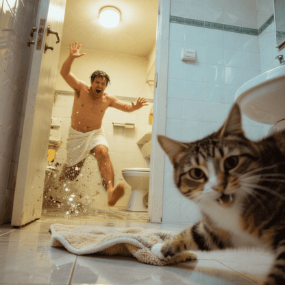 Eine Reihe unglücklicher Katzenunfälle