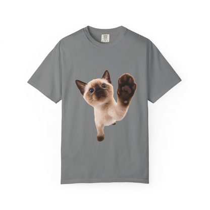 Reaching Paw Cat Tee