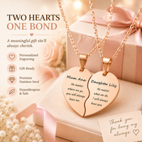 Personalized Mother & Daughter Name Necklace