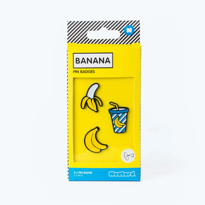 Banana Enamel Pin Badges