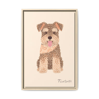 Klassisches Terrier-Porträt