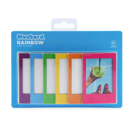Regenbogen-Magnetrahmen (kräftige Farben)