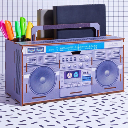 Boombox Schreibtisch-Organizer