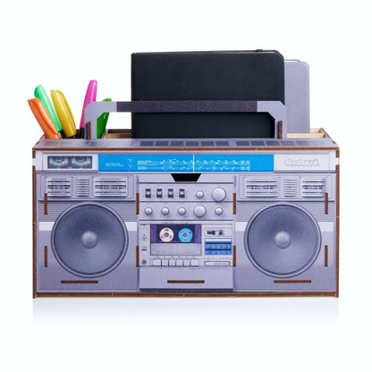 Boombox Schreibtisch-Organizer