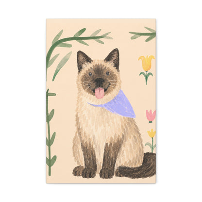 Botanisches Schnauzerporträt