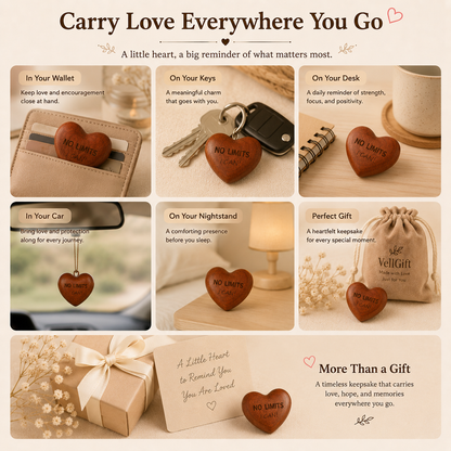 Personalized Wooden Heart Keepsake