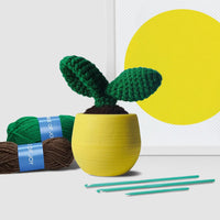 Cactus Leaf Crochet Kit For Beginners: Leaf
