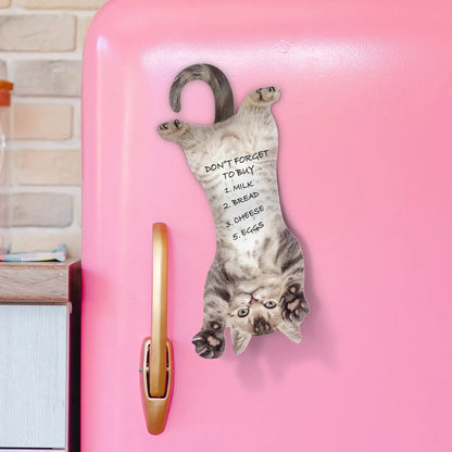 Cat Hanging Sticky Notes