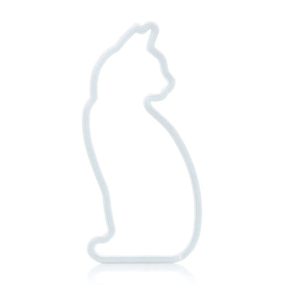 Katzenlicht Sitzende LED-Neonleuchte > Sitzende