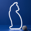 Cat Light Sitting LED Neon Light > Upright